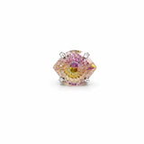 Titanium Spiral Eye CZ Body Stud 1 pc- 3 Sizes - 14 Options