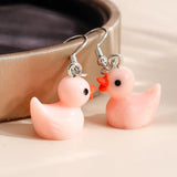 Fashion Candy Colours Duck/Bear Earrings - 25 Options
