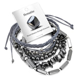 Fashion Bohemian Multi-Layer Natural Stone Braided Bracelets - 15 Colours