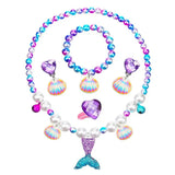 Fashion Mermaid Necklace Set  - 4 Options