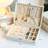 Velvet Jewellery Storage Box - 8 Options