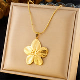 Fashion Stainless Steel Golden Colour Necklace - 11 Options