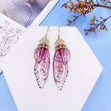 Handmade Fairy Wing Drop Earrings - 54 Options