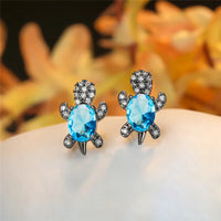 Fashion CZ Turtle Earrings - 31 Options