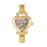 Stainless Steel Heart Italian Charm Watch - 29 Options