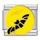 Stainless Steel Halloween Themed Italian Charm - 12 Options