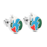 Stainless Steel Colourful Earrings - 20 Options
