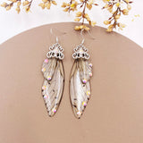 Handmade Fairy Wing Drop Earrings - 54 Options