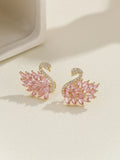 Fashion Swan CZ Earrings - 8 Options