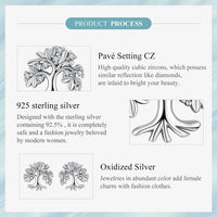 925 Sterling Silver Tree of Life Earrings/Bracelet