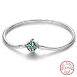 925 Sterling silver 17-20CM Charm Bracelet - Various Designs