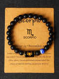 Fashion Natural Stone Horoscope Bracelets - 3 Lengths