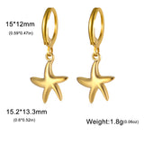 Stainless Steel Hoop Earrings - 2 Colours - 12 Designs