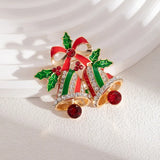 Fashion Christmas Crystal Brooch - 5 Options