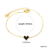Stainless Steel Heart Shaped Pendant Necklace - 33 Options