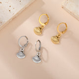Stainless Steel Hoop Earrings - 2 Colours - 12 Designs
