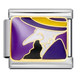 Stainless Steel Halloween Themed Italian Charm - 30 Options