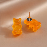 Fashion Candy Colours Duck/Bear Earrings - 25 Options