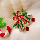 Fashion Christmas Crystal Brooch - 5 Options