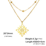 Stainless Steel Celtic Knot Necklace - 31 Options
