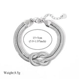 Stainless Steel Chunky Bracelet - 9 Options