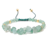19cm Irregular Chip Stone Bracelet - 16 Options
