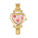 Stainless Steel Heart Italian Charm Watch - 29 Options