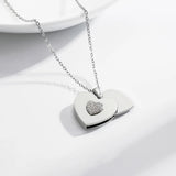 Stainless Steel Customised Heart/Envelope Necklace - 5 Options