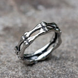 Stainless-Steel Skeleton Bones Ring