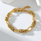 Stainless Steel Gold Colour Bracelet - 10 Options