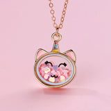 Fashion Cute Animal Glitter Necklace - 9 Options