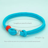 Fashion Hand-Woven Detachable Rope Bracelet - 7 Colours