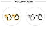 Stainless Steel Small Flat Back Animal Earrings - 20 Options