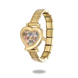 Stainless Steel Heart Italian Charm Watch - 29 Options