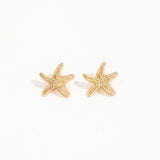 Fashion Starfish Stud Earrings - 6 Options