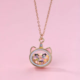 Fashion Cute Animal Glitter Necklace - 9 Options