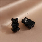 Fashion Candy Colours Duck/Bear Earrings - 25 Options