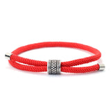 Fashion 4mm Nylon Cord Adjustable Bracelet - 5 Colours