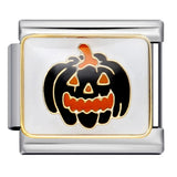 Stainless Steel Halloween Themed Italian Charm - 30 Options