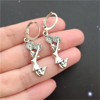 Fashion Cheerleader Hanging Earrings