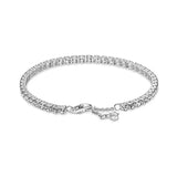 925 Sterling Silver Cubic Zirconia Tennis Bracelet - 14 Options