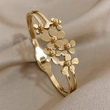 Stainless Steel Hinged/Non Hinged Statement Bangle - 14 Options