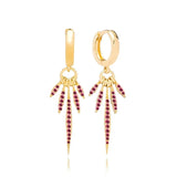 925 Sterling Silver & Gold Plated Hoop Earrings - 73 Options