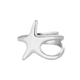Stainless Steel Summer/Sea Themed Open Rings - 34 Options