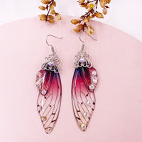 Handmade Fairy Wing Drop Earrings - 54 Options