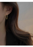925 Sterling Silver Chain Earrings - 2 Options