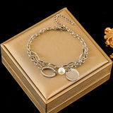 Stainless Steel Chunky Bracelet - 9 Options