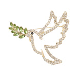 Fashion Dove Enamel Brooch - 4 Options