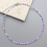 Fashion Seed Bead Choker Necklace - 28 Options