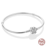 925 Sterling silver 17-20CM Charm Bracelet - Various Designs